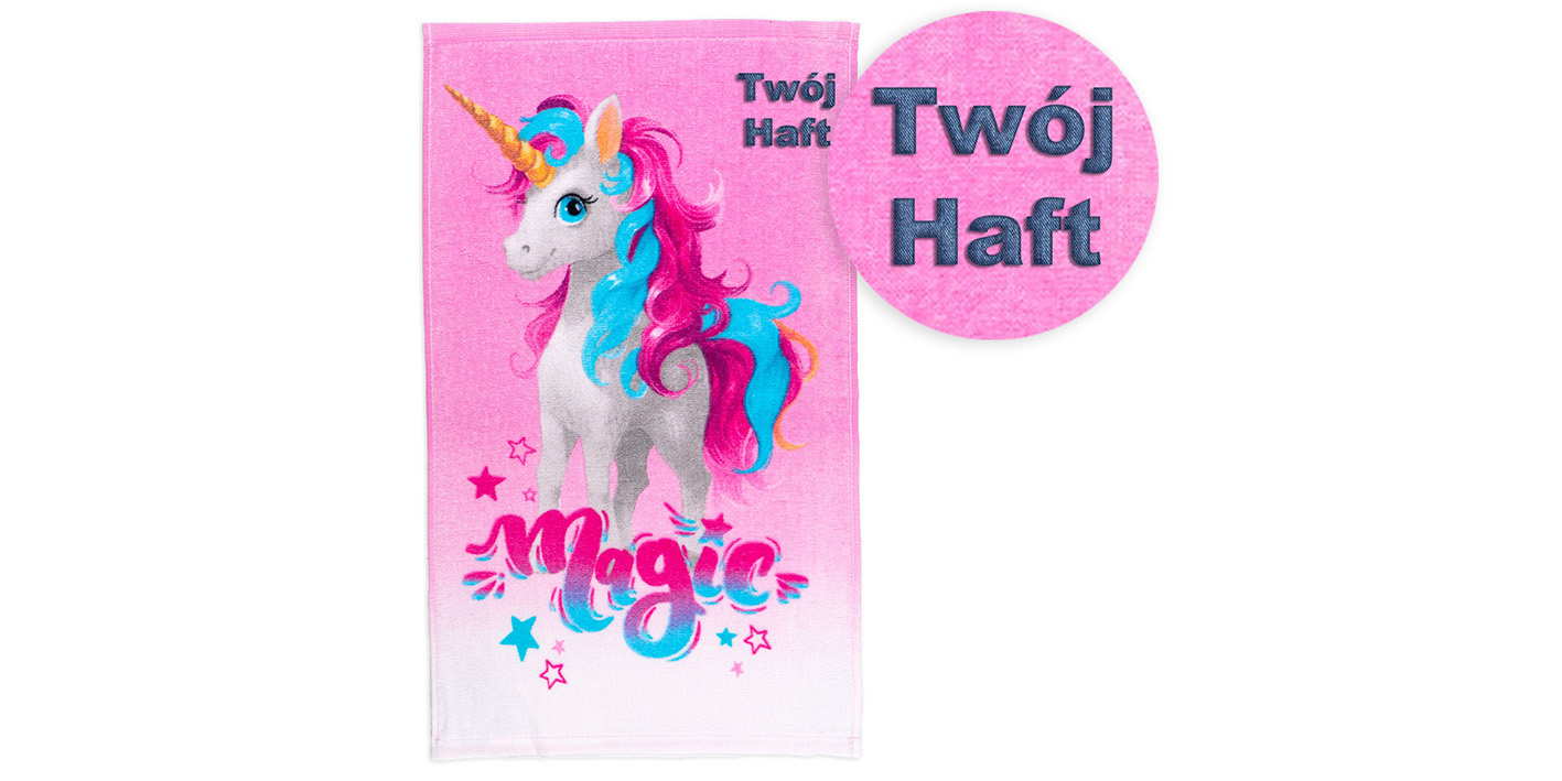 Ręcznik 30x50 cm jednorożec magic 5904708927698 28_T